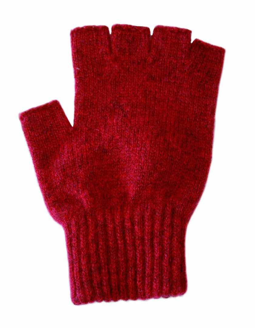 Merino Possum Fingerless Gloves image 0